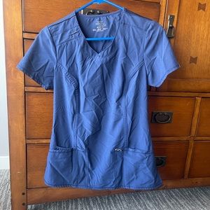 Navy blue Cherokee scrub top